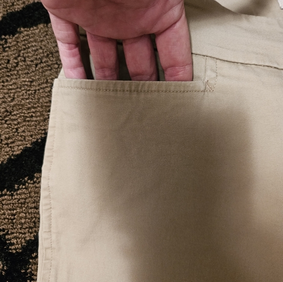 Talbots cropped khakis - Picture 7 of 14